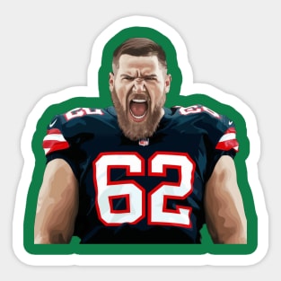 Jason Kelce Chiefs Sticker